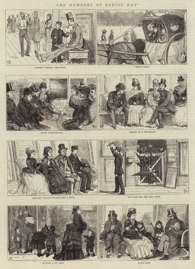 Annanårsdagens humor av Alfred Chantrey Corbould