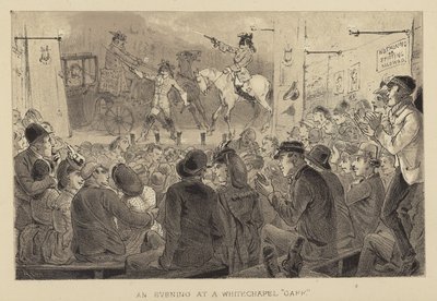 En kväll på en Whitechapel Gaff av Alfred Concanen
