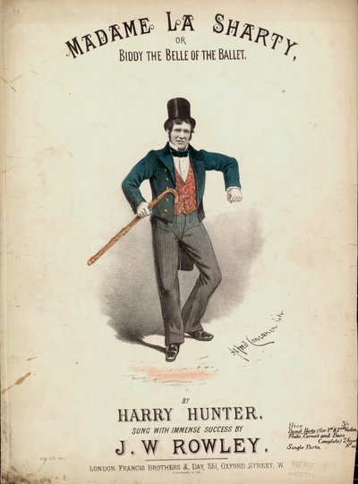 Madame La Sharty eller Biddy the Belle of the Ballet av Alfred Concanen