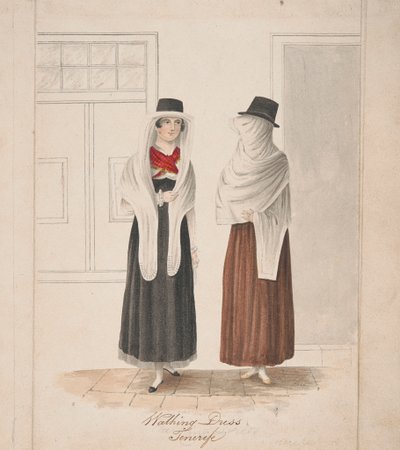 Walking Dress, Teneriffa av Alfred Diston