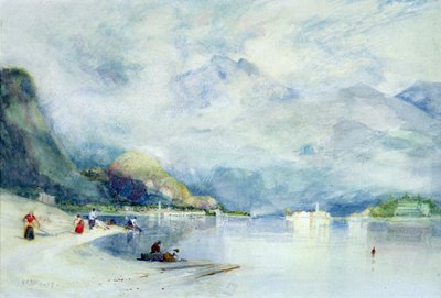 Lago Maggiore från Stresa av Alfred East