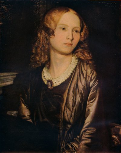 Mary Ann, fru till Leonard Collman, c1854 1931 av Alfred Emile Stevens