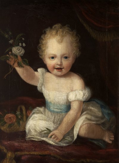 The 3rd Lord de Tabley, två år gammal, c.1837 av Alfred Emile Stevens