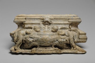 En av 9 maquetter för Sam Wilson Chimneypiece, c.1908-14 av Alfred Gilbert