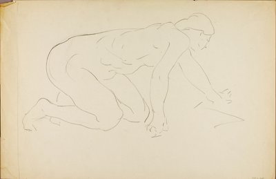 Krypande naken av Alfred H. Maurer