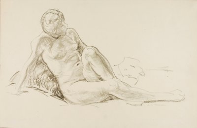 Liggande naken av Alfred H. Maurer