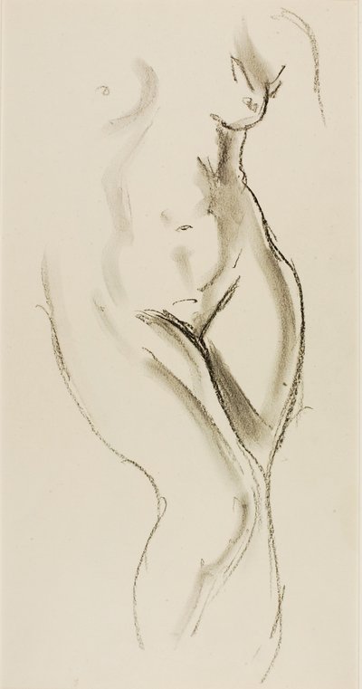 Stående naken av Alfred H. Maurer