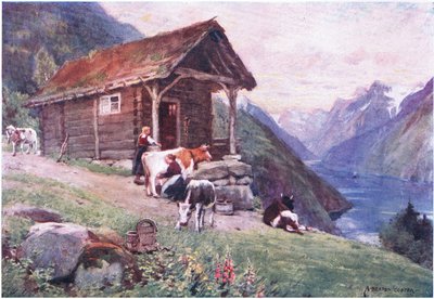 A Saeter av Alfred Heaton Cooper