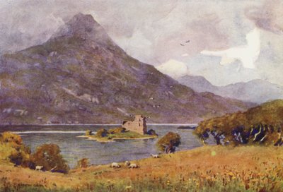 Ballynahinch slott, Connemara av Alfred Heaton Cooper