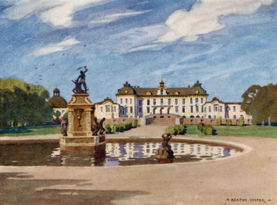 Drottningholm Palace, Stockholm av Alfred Heaton Cooper