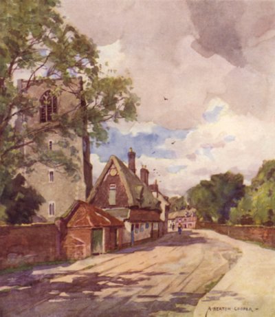 East Dereham, Norfolk av Alfred Heaton Cooper