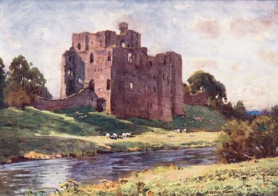 Lake District: Brougham Castle, Penrith (färglitografi) av Alfred Heaton Cooper