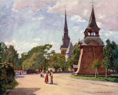 Mora kyrka av Alfred Heaton Cooper