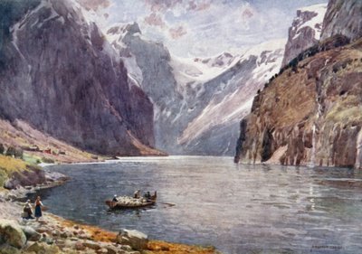 Naero Fjord av Alfred Heaton Cooper
