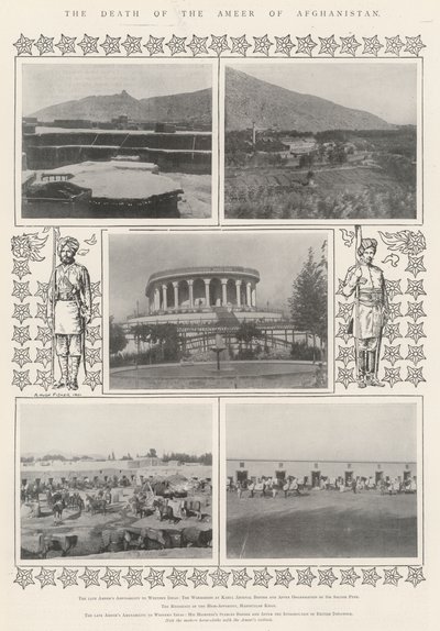 Döden av Afghanistans ameer av Alfred Hugh Fisher