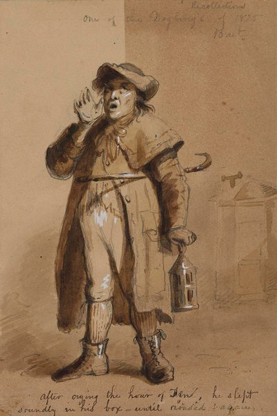 En nattvakt från Baltimore av Alfred Jacob Miller