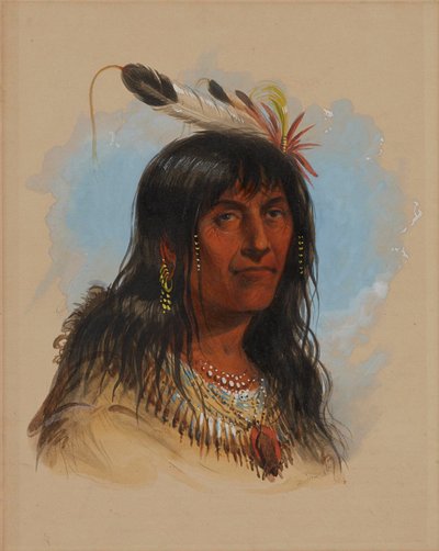 ”Big Bowl” (en crowhövding) av Alfred Jacob Miller