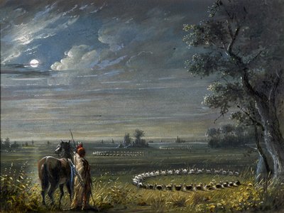 Medicincirklar av Alfred Jacob Miller
