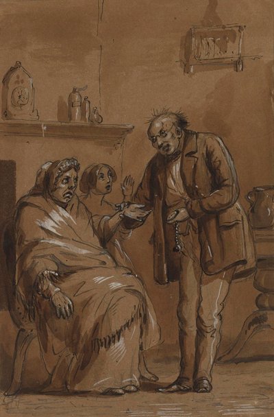 Nå, doktor, var snäll och säg det till mig av Alfred Jacob Miller