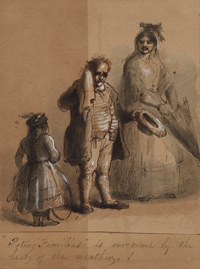 Familjefar av Alfred Jacob Miller