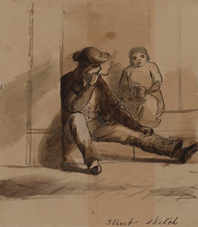 Filosofin bakom gatuteckningar av Alfred Jacob Miller