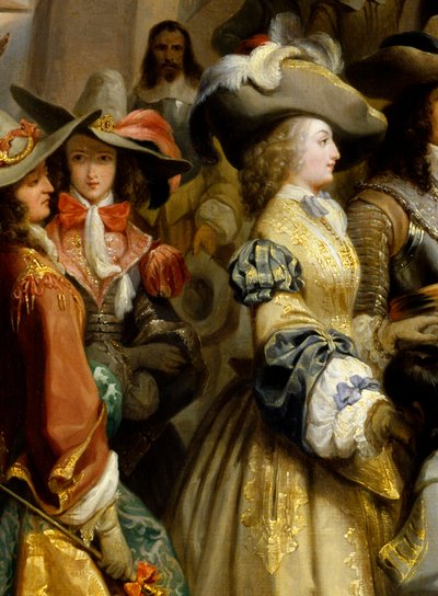 Detalj av "" Anne Marie Louise d