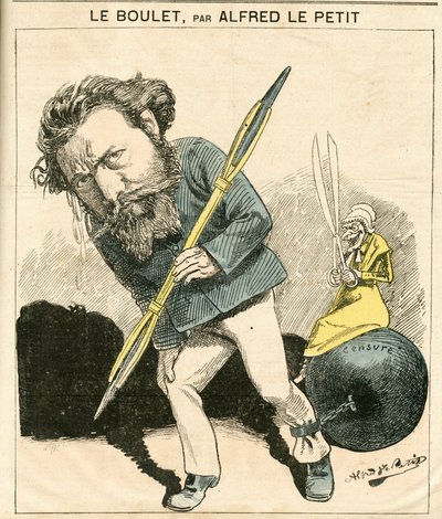 Omslag till ""Le Grelot"", nummer 119, Satirical in Colors av Alfred Le Petit