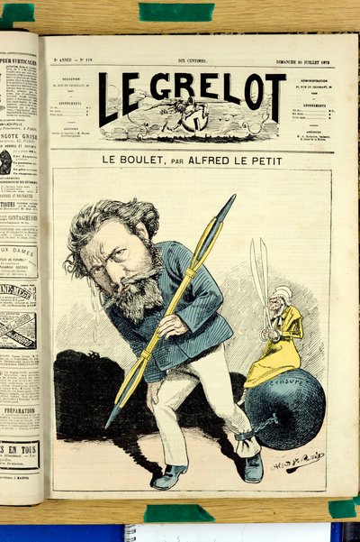 Omslag till ""Le Grelot"", nummer 119, Satirical in Colors av Alfred Le Petit