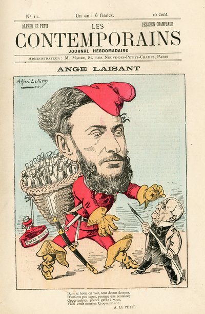Omslag till "" Les Contemporains", nummer 11 av Alfred Le Petit