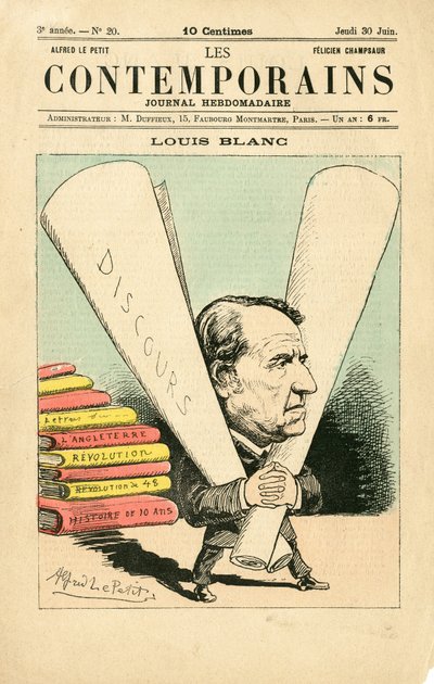 Omslag till "" Les Contemporains", nummer 20 av Alfred Le Petit