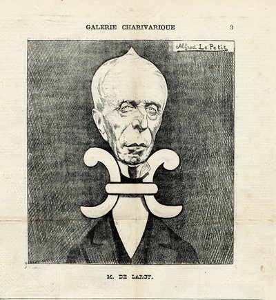 Illustration av Alfred Le Pete (1841-1909) i Le Charivari av Alfred Le Petit