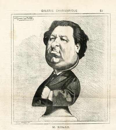 Illustration av Alfred Le Pete (1841-1909) i Le Charivari av Alfred Le Petit
