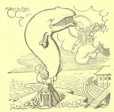 Illustration av Alfred Le Pete (1841-1909) i Gros-Jean och hans botemedel av Alfred Le Petit