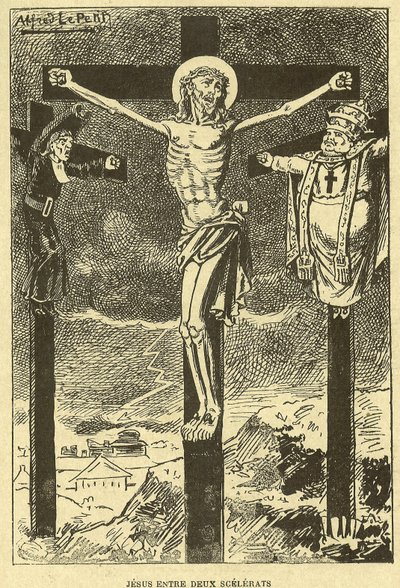 Illustration av Alfred Le Pete (1841-1909) i Gros-Jean och hans botemedel av Alfred Le Petit