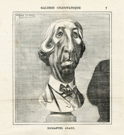 Illustration av Alfred Le Pete (1841-1909) i Le Charivari av Alfred Le Petit
