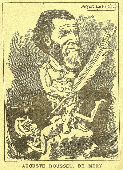 Illustration av Alfred Le Petit (1841-1909) i Grosjean och hans botemedel av Alfred Le Petit