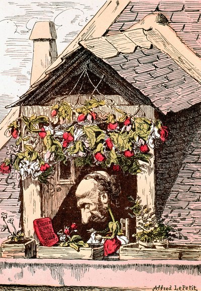 tecknad av författaren Jules Simon (1814-1896), författare till "l