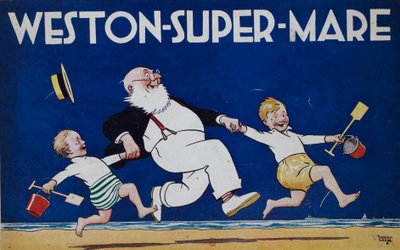 Weston-Super-Mare av Alfred Leete
