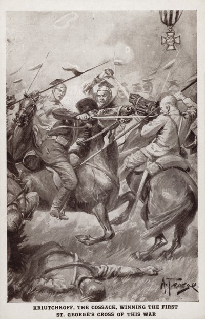 Krutchkoff, kosacken, vann det första St George