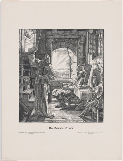 Döden som vän av Alfred Rethel
