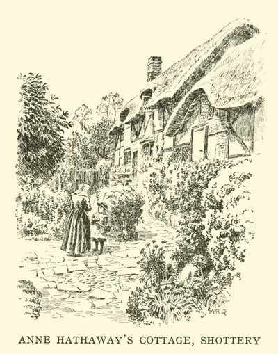 Anne Hathaways stuga, Shottery av Alfred Robert Quinton
