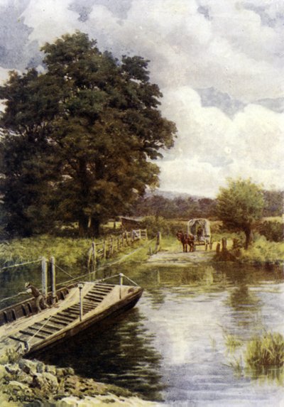 Bablock Hythe Ferry av Alfred Robert Quinton