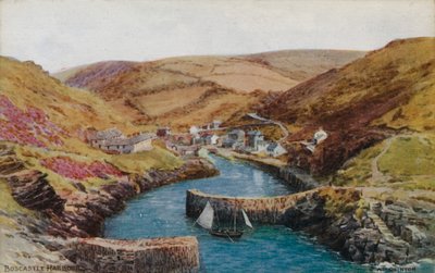 Boscastle, hamn av Alfred Robert Quinton