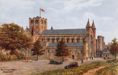 Buckfast Abbey, nordväst av Alfred Robert Quinton