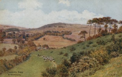 Cissbury Ring nära Worthing av Alfred Robert Quinton