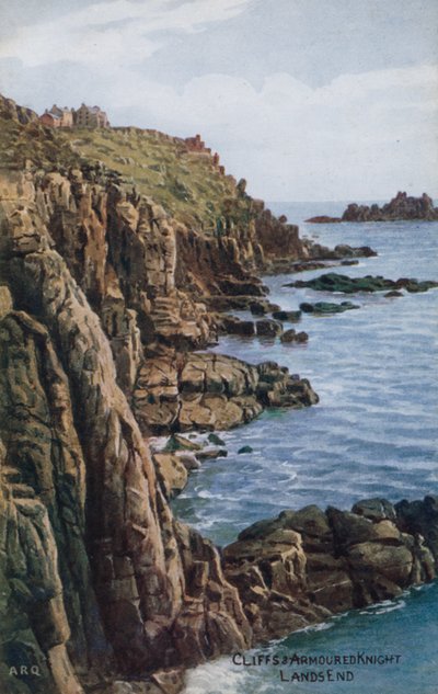 Klippor och pansarriddare, Lands End av Alfred Robert Quinton