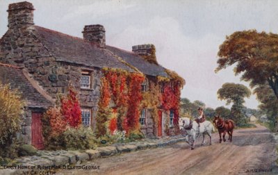 Early Home of Right Hon. D. Lloyd George, Nr. Criccieth av Alfred Robert Quinton
