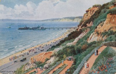 East Cliff och Zig Zag, Bournemouth av Alfred Robert Quinton