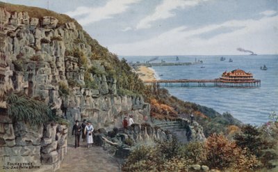 Folkestone, Zig Zag Path och Pier av Alfred Robert Quinton