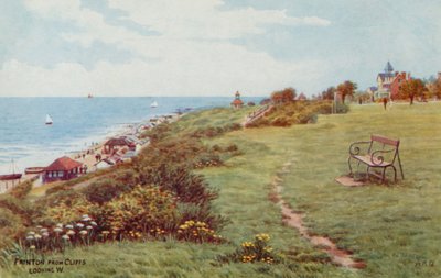 Frinton från Cliffs, tittar västerut av Alfred Robert Quinton